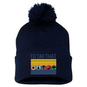 Id Tap That Gathering Magic Guild For Magic Lover Pom Pom 12in Knit Beanie