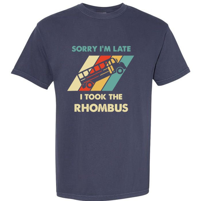 I Took The Rhombus Funny Math Nerd Garment-Dyed Heavyweight T-Shirt