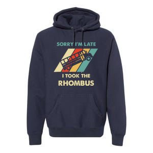 I Took The Rhombus Funny Math Nerd Premium Hoodie