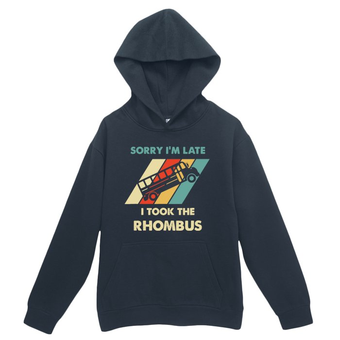 I Took The Rhombus Funny Math Nerd Urban Pullover Hoodie