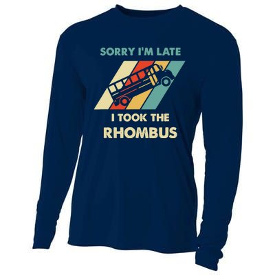 I Took The Rhombus Funny Math Nerd Cooling Performance Long Sleeve Crew