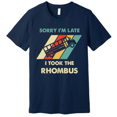 I Took The Rhombus Funny Math Nerd Premium T-Shirt