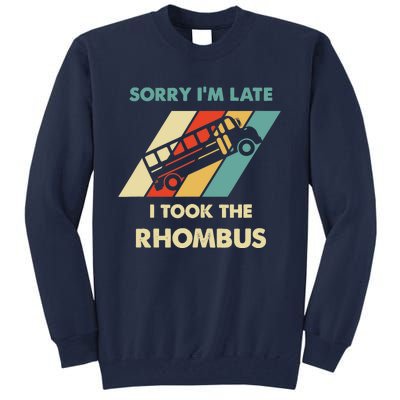 I Took The Rhombus Funny Math Nerd Tall Sweatshirt