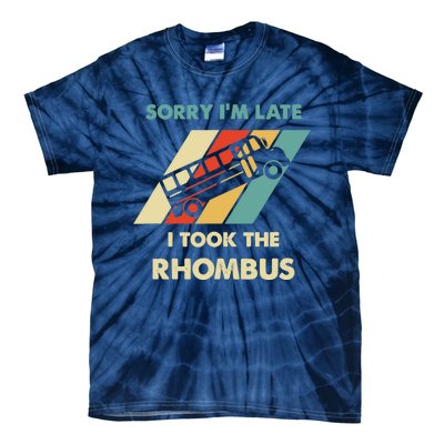 I Took The Rhombus Funny Math Nerd Tie-Dye T-Shirt