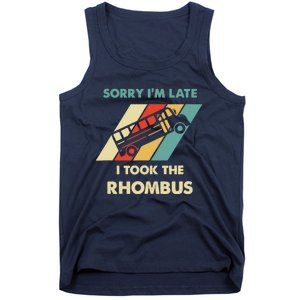 I Took The Rhombus Funny Math Nerd Tank Top