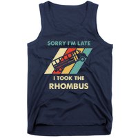 I Took The Rhombus Funny Math Nerd Tank Top