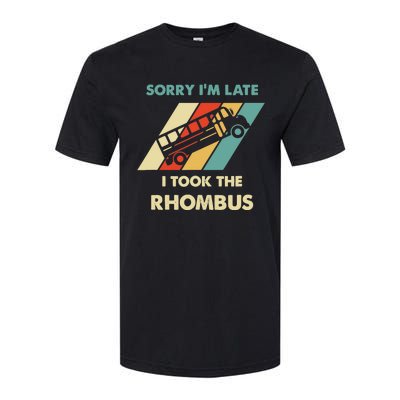 I Took The Rhombus Funny Math Nerd Softstyle CVC T-Shirt