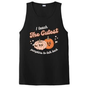 I Teach The Cutest Pumpkins To Talk Fall Speech Therapy Slp Gift PosiCharge Competitor Tank