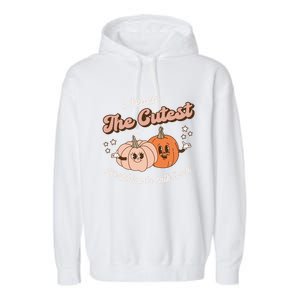 I Teach The Cutest Pumpkins To Talk Fall Speech Therapy Slp Gift Garment-Dyed Fleece Hoodie