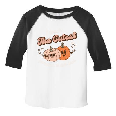 I Teach The Cutest Pumpkins To Talk Fall Speech Therapy Slp Gift Toddler Fine Jersey T-Shirt