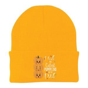 I Teach The Cutest Pumpkins In The Patch Rainbow Girls Boys Knit Cap Winter Beanie