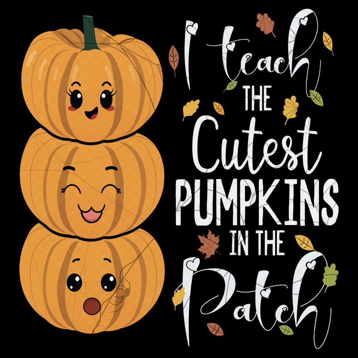 I Teach The Cutest Pumpkins In The Patch Rainbow Girls Boys Cooling Performance Crew T-Shirt