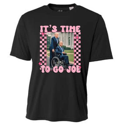 ItS Time To Go Joe Funny Trump 2024 Cooling Performance Crew T-Shirt