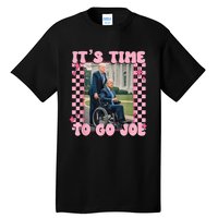 ItS Time To Go Joe Funny Trump 2024 Tall T-Shirt