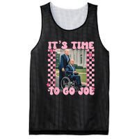 ItS Time To Go Joe Funny Trump 2024 Mesh Reversible Basketball Jersey Tank