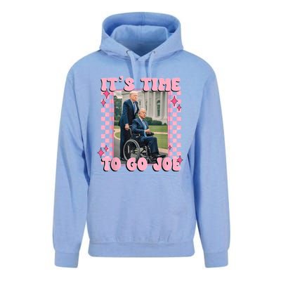 ItS Time To Go Joe Funny Trump 2024 Unisex Surf Hoodie