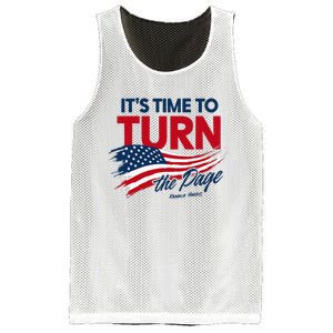 ItS Time To Turn The Page Kamala Harris President Mesh Reversible Basketball Jersey Tank