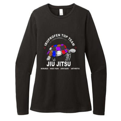 Ibuprofen Top Team Jiu Jitsu Womens CVC Long Sleeve Shirt