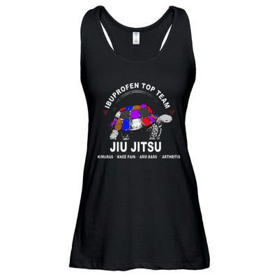 Ibuprofen Top Team Jiu Jitsu Ladies Essential Flowy Tank