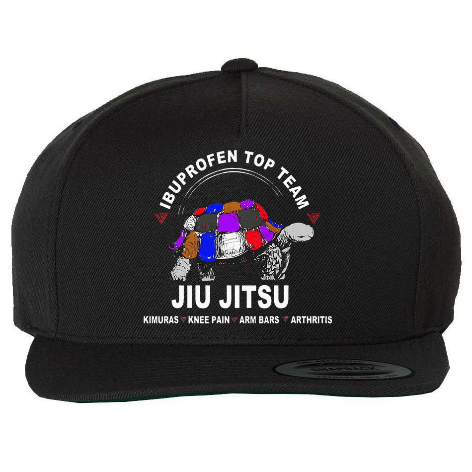 Ibuprofen Top Team Jiu Jitsu Wool Snapback Cap