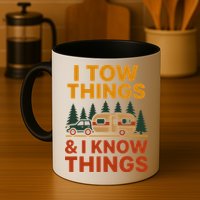 I Tow Things And I Know Things Mug