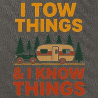 I Tow Things And I Know Things Cotton Canvas Backpack