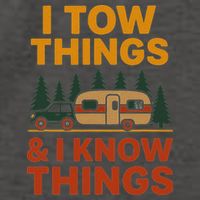 I Tow Things And I Know Things Vector Backpack