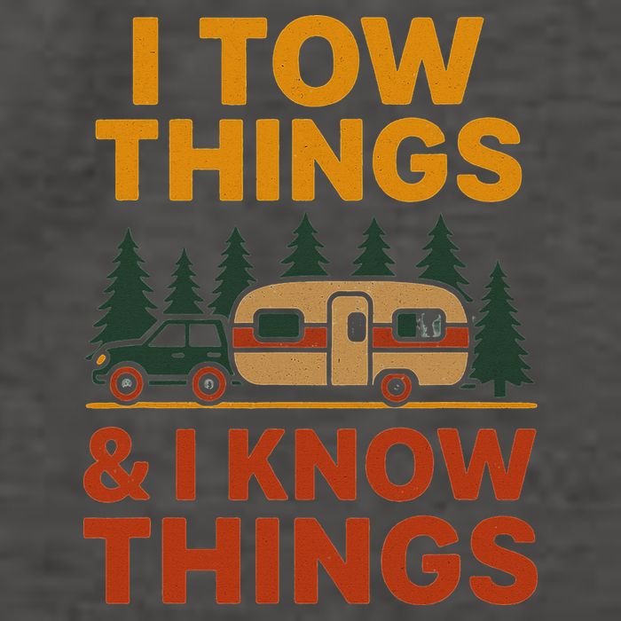I Tow Things And I Know Things Vector Backpack