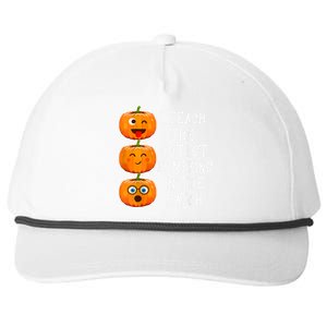 I Teach The Cutest Pumpkins In The Patch Cool Gift Snapback Five-Panel Rope Hat