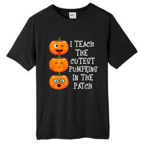 I Teach The Cutest Pumpkins In The Patch Cool Gift Tall Fusion ChromaSoft Performance T-Shirt