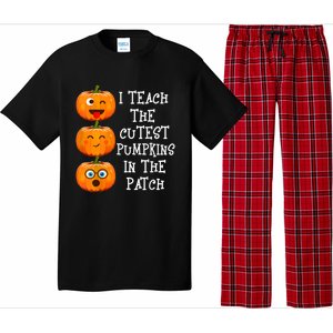 I Teach The Cutest Pumpkins In The Patch Cool Gift Pajama Set