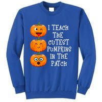 I Teach The Cutest Pumpkins In The Patch Cool Gift Tall Sweatshirt