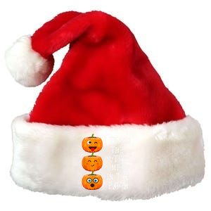 I Teach The Cutest Pumpkins In The Patch Cool Gift Premium Christmas Santa Hat