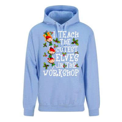 I Teach The Cutest In The Workshop Gift Unisex Surf Hoodie