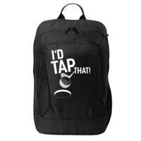 I'd Tap That Golf Funny Golf City Backpack