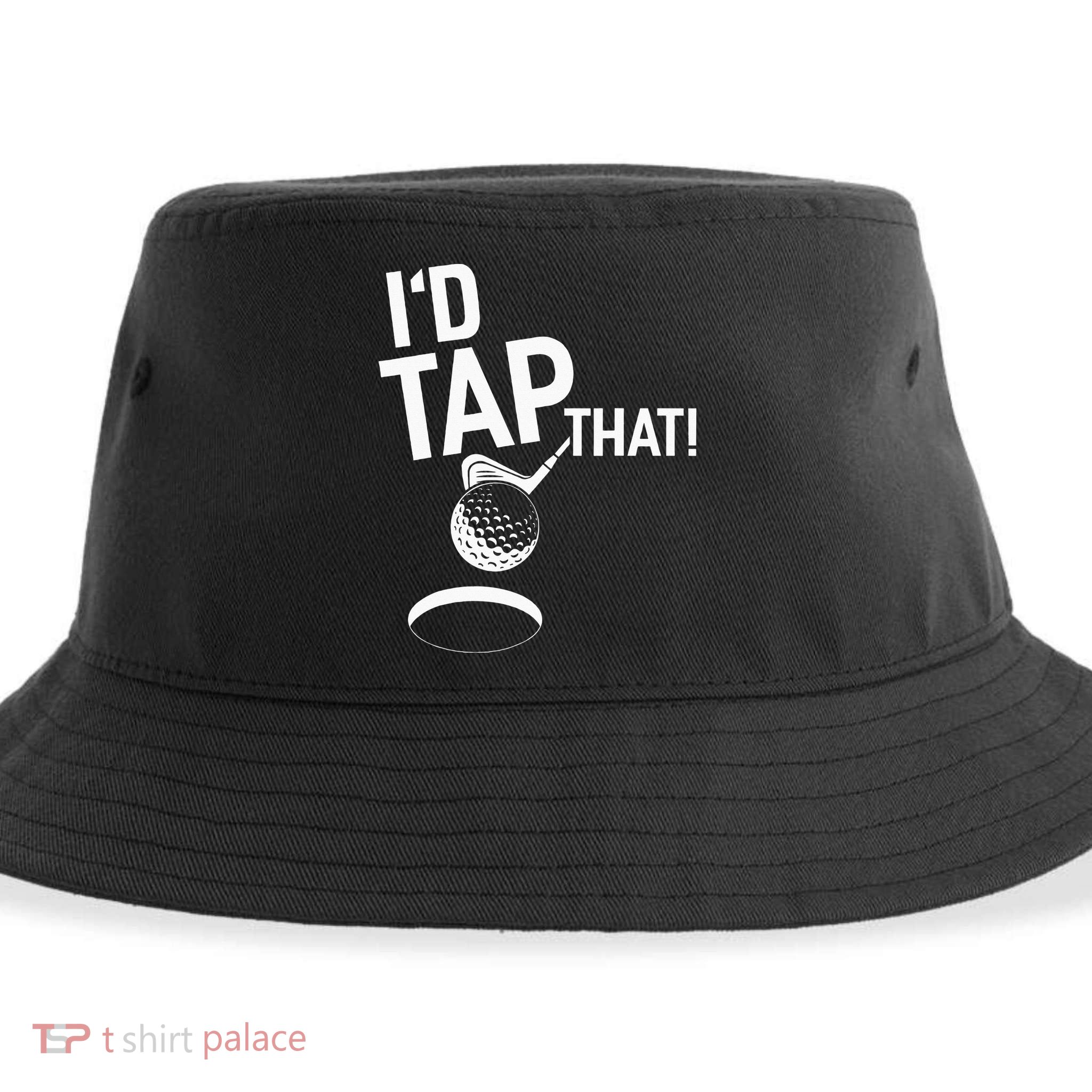 I'd Tap That Golf Funny Golf Sustainable Bucket Hat