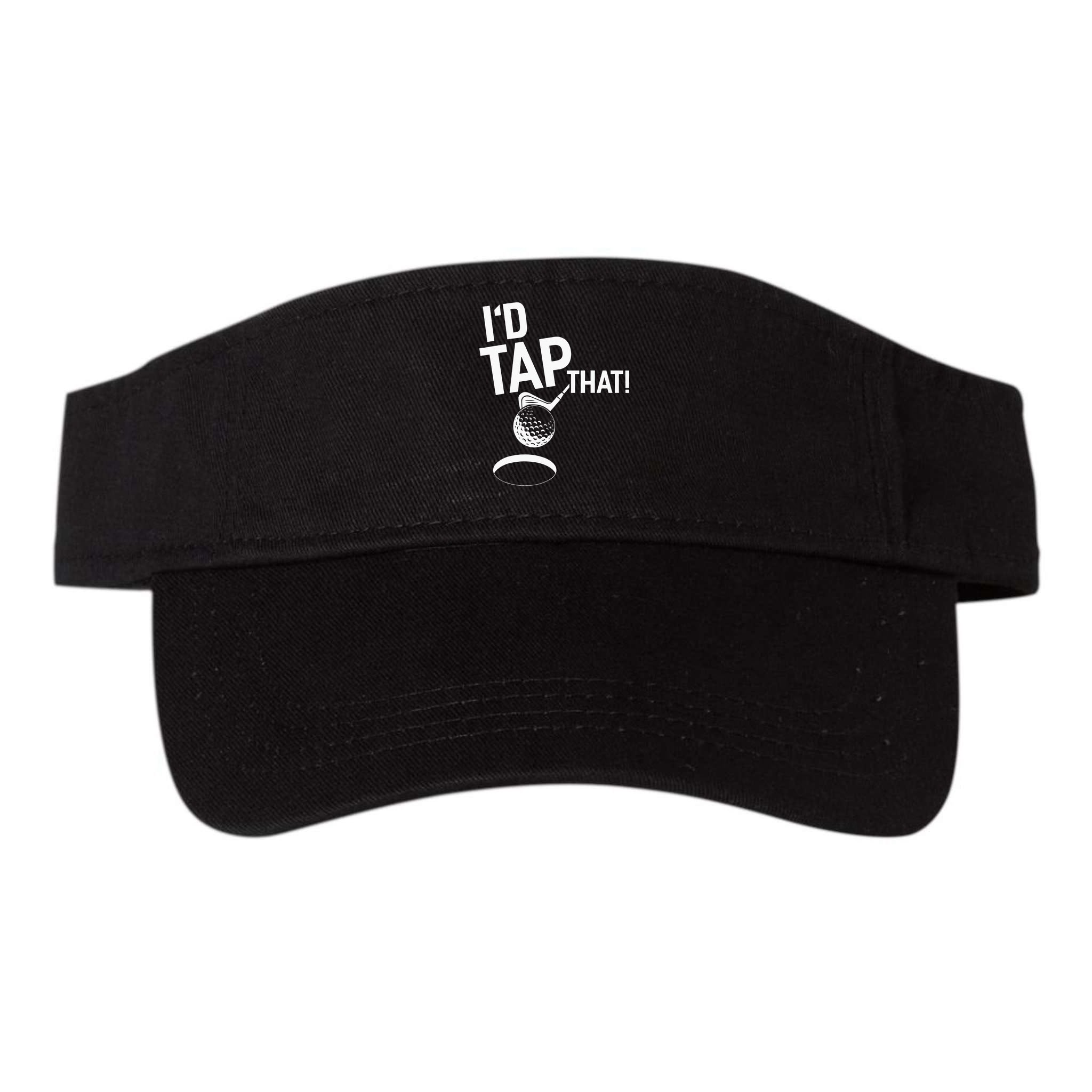 I'd Tap That Golf Funny Golf Visor
