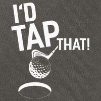 I'd Tap That Golf Funny Golf Cotton Canvas Backpack