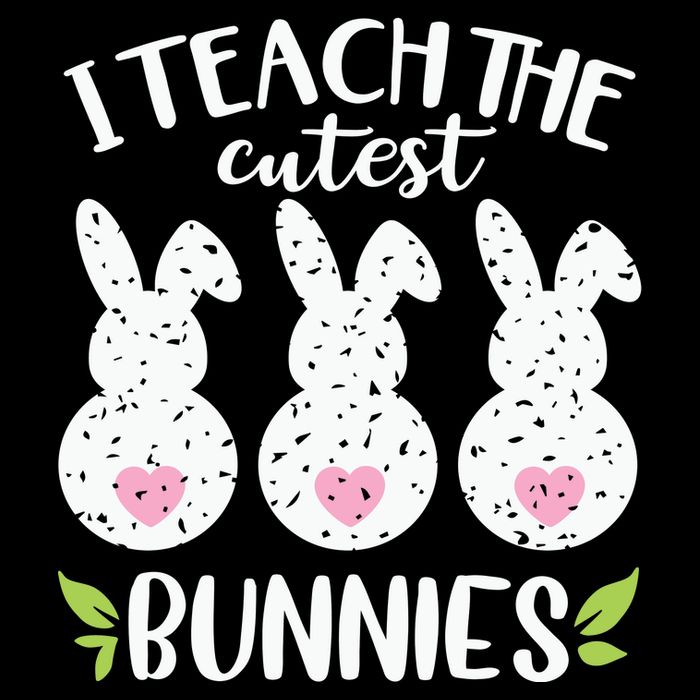 I Teach The Cutest Bunnies Love Teaching Impact Tech Backpack
