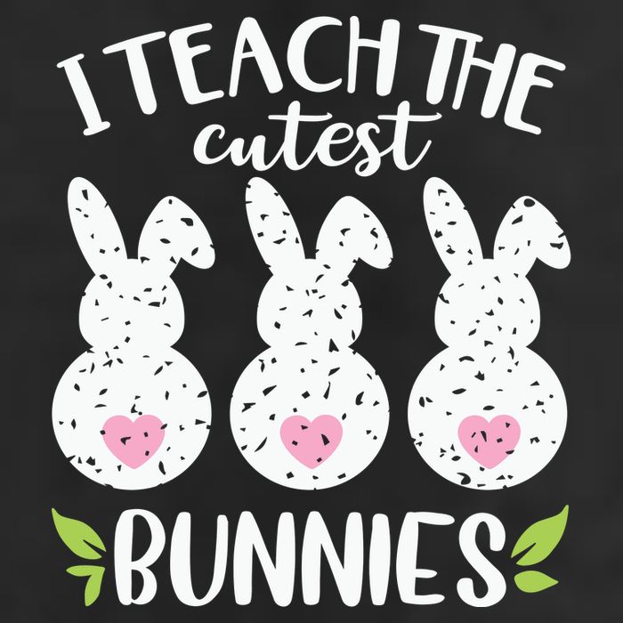 I Teach The Cutest Bunnies Love Teaching 11oz C Handle Ceramic Mug