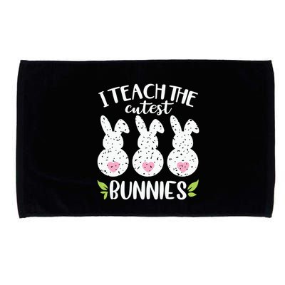 I Teach The Cutest Bunnies Love Teaching Microfiber Hand Towel