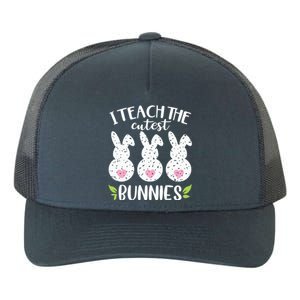 I Teach The Cutest Bunnies Love Teaching Yupoong Adult 5-Panel Trucker Hat