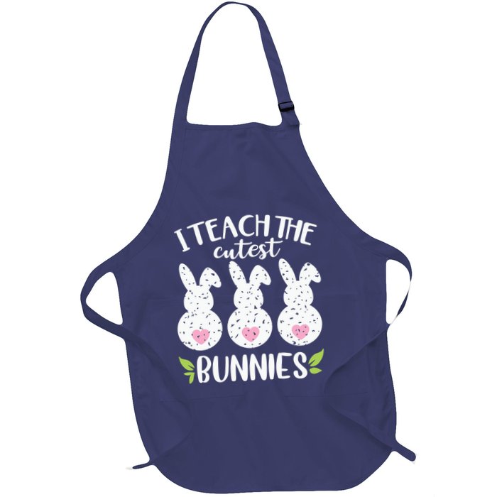 I Teach The Cutest Bunnies Love Teaching Apron