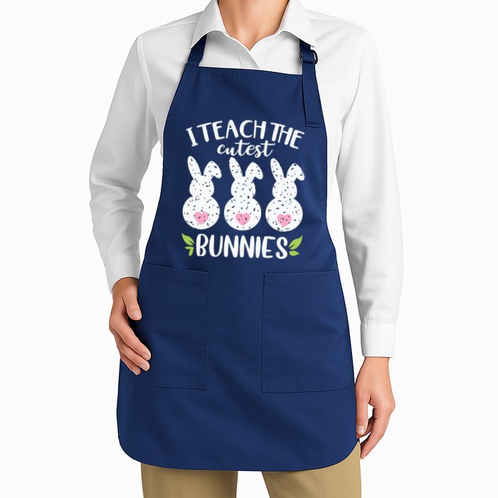 I Teach The Cutest Bunnies Love Teaching Apron