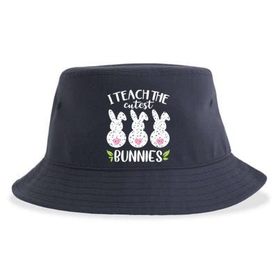 I Teach The Cutest Bunnies Love Teaching Sustainable Bucket Hat
