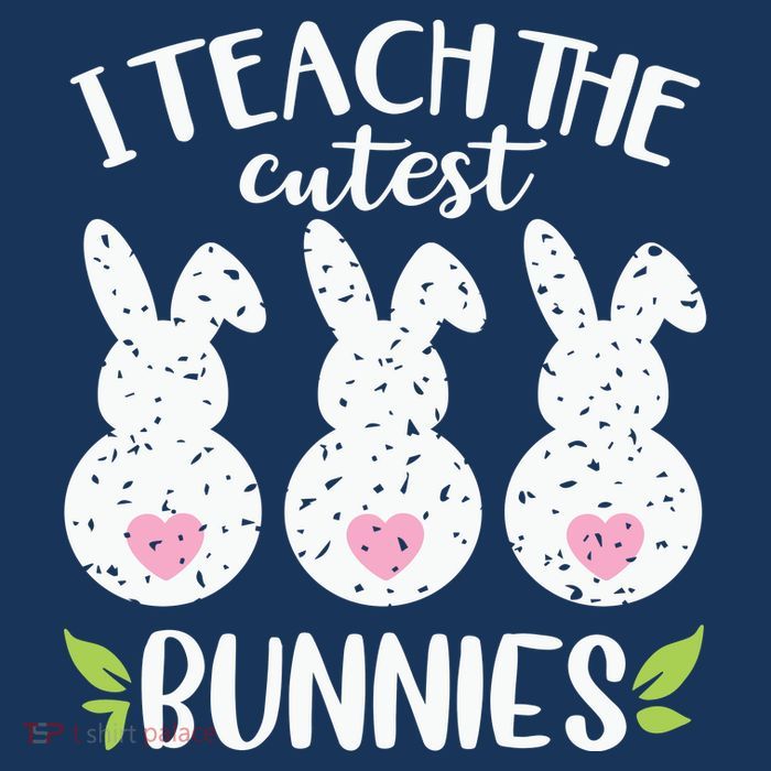 I Teach The Cutest Bunnies Love Teaching Flatbill Hat