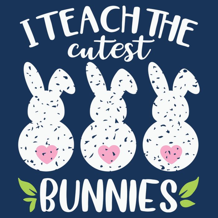 I Teach The Cutest Bunnies Love Teaching 16 in Basic Backpack