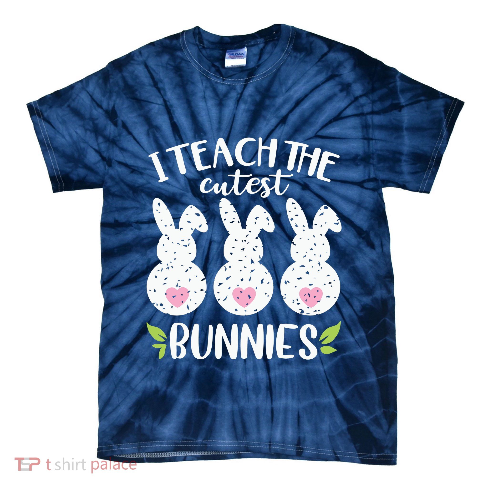 I Teach The Cutest Bunnies Love Teaching Tie-Dye T-Shirt