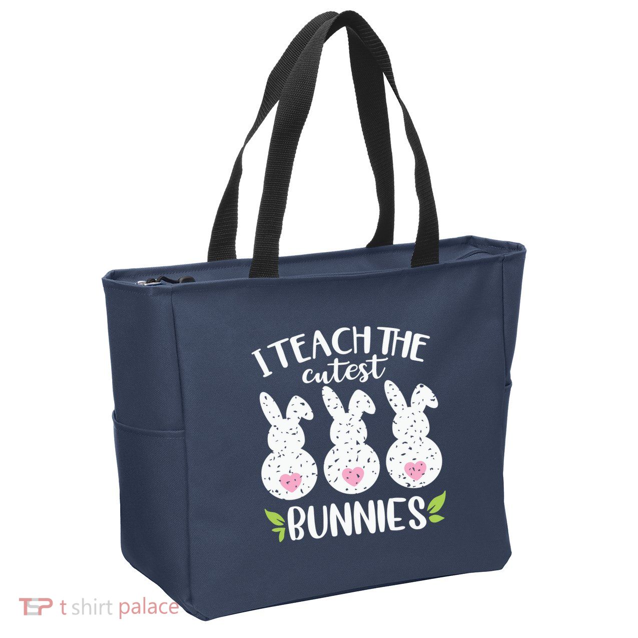 I Teach The Cutest Bunnies Love Teaching Zip Tote Bag
