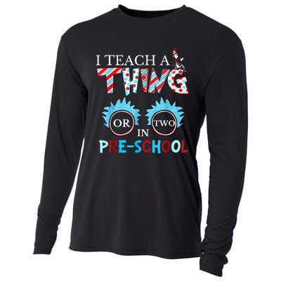 I Teach Thing Or Two In Pre School Cooling Performance Long Sleeve Crew